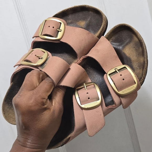Birkenstock Arizona Big Buckle Slip On Sandals Size 7.5✌️ - Picture 3 of 11